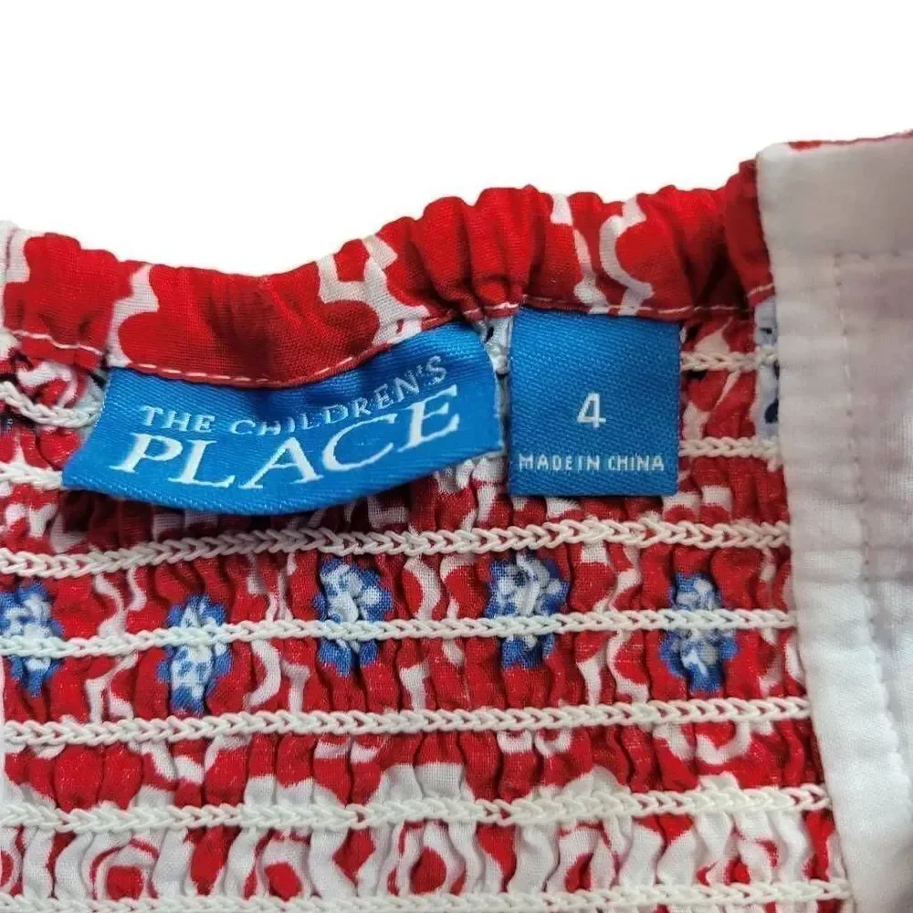 Children's Place patriotic dress 4T